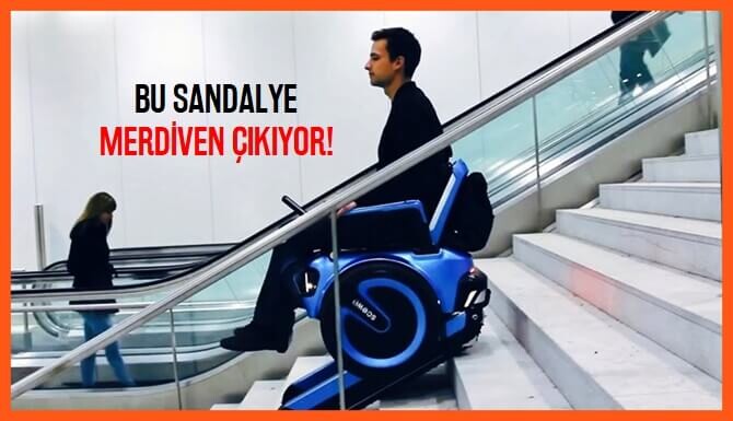 Merdiven Çıkan Akülü Sandalye: Scewo