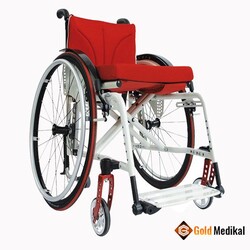 Jump Spor Katlanabilir Aktif Tekerlekli Sandalye - Thumbnail