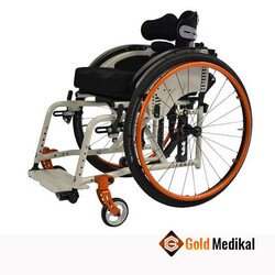 Jump Spor Katlanabilir Aktif Tekerlekli Sandalye - Thumbnail