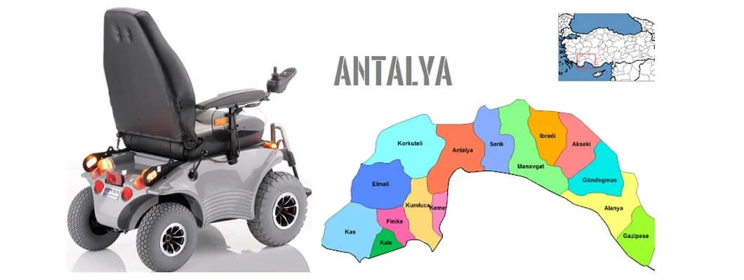 Akülü tekerlekli sandalye Antalya