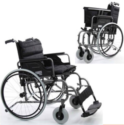 Wollex W951 Büyük Beden Tekerlekli Sandalye - Thumbnail