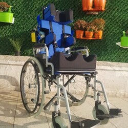 Engelli Çocuk Oturma Koltuğu CP Skolyoz Destekleyici - Thumbnail
