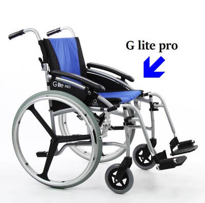 Excel G-Lite Pro CFL Manuel Tekerlekli Sandalye