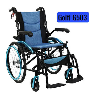 Golfi G503 Alüminyum Manuel Tekerlekli Sandalye