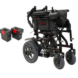 Jetty JT-110 Katlanabilir Akülü Tekerlekli Sandalye - Thumbnail