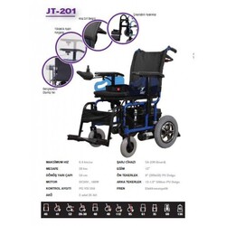 JT 201 Akülü Tekerlekli Sandalye - Thumbnail