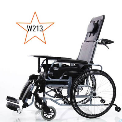 Wollex W213 Klozetli Hasta Tekerlekli Sandalyesi