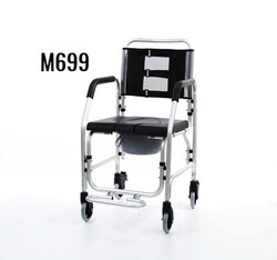 Wollex WG-M699 Klozetli Tekerlekli Sandalye - Thumbnail
