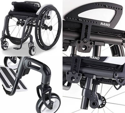 Meyra Nano 1.155 Aktif Tekerlekli Sandalye