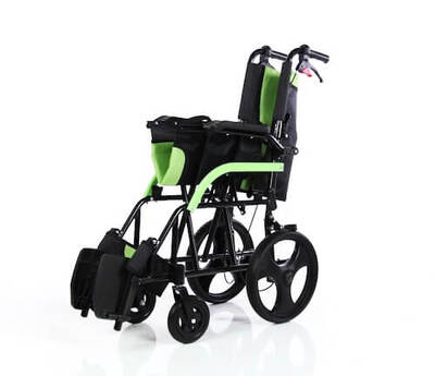 Wollex W865 Refakatçi Tekerlekli Sandalye Hasta taşıma sandalyesi