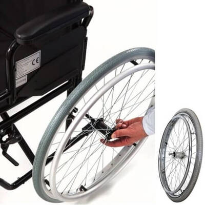 Tekerlekli Sandalye Ön ve Arka Tekerleği
