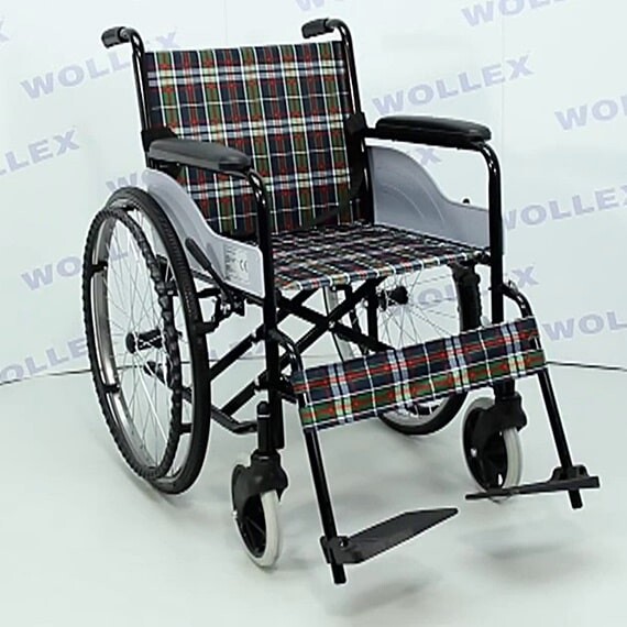 Wollex W210 Manuel Tekerlekli Sandalye - Thumbnail