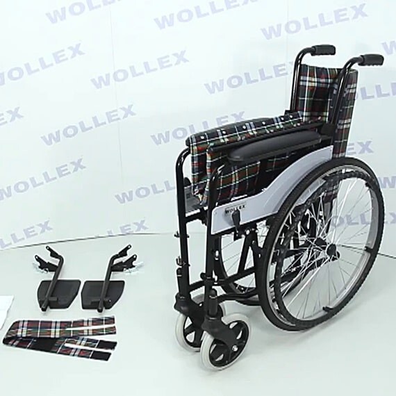 Wollex W210 Manuel Tekerlekli Sandalye - Thumbnail