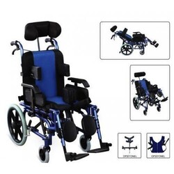Wollex W958 Özellikli Çocuk Tekerlekli Sandalyesi - Thumbnail