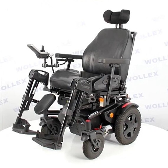 Wollex D500 Akülü Tekerlekli Sandalye Ful Özellikli - Thumbnail