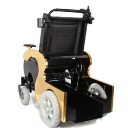 Wollex Jetline-Gold Refakatçi Kullanımlı Akülü Sandalye - Thumbnail