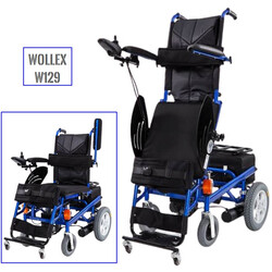 Wollex W129 Ayağa Kaldıran Akülü Sandalye - Thumbnail
