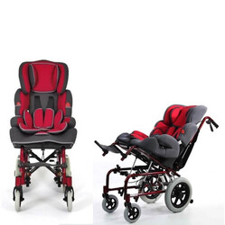 Wollex W258 Konforlu Çocuk Tekerlekli Sandalyesi - Thumbnail