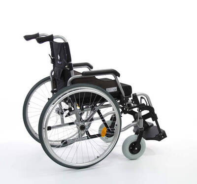 Wollex W466 Alüminyum Tekerlekli Sandalye: Katlanır, Hafif