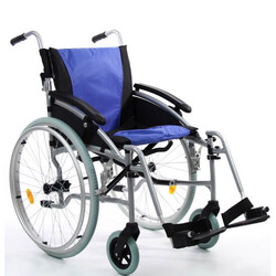 Wollex WG-M314 Hafif Katlanabilir Tekerlekli Sandalye - Thumbnail